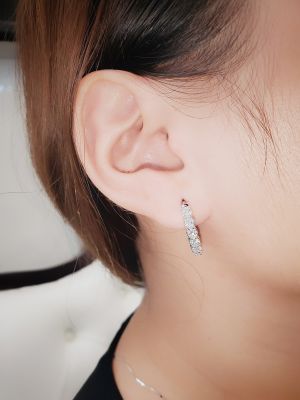 BÔNG TAI KHOEN ĐÍNH MOISSANITE 