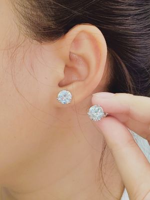 BÔNG TAI NỤ MOISSANITE 9LI