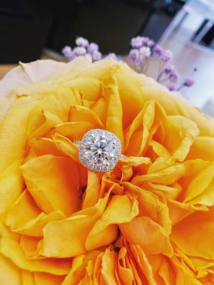 NHẪN MOISSANITE HALO 02