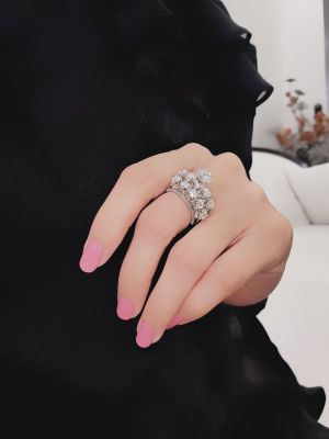 SET NHẪN PARTY ĐÍNH MOISSANITE