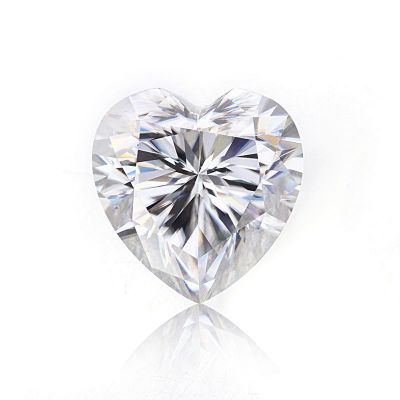 Moissanite Heart