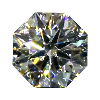 Octagon Moissanite 