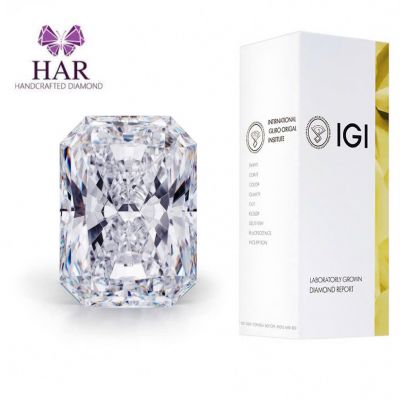 KIM CƯƠNG NUÔI CẤY CVD - RADIANT / 4.04 Carats / E / VVS 2 / 2EX / LG702550536