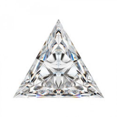 Moissanite Triangle