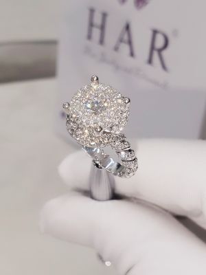 Nhẫn Oval Tấm